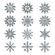 snowflake set N24