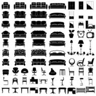 Furniture icons N17