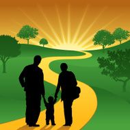 Family starting life journey N2