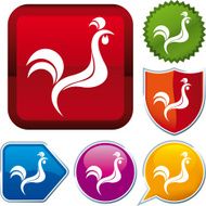 icon series rooster