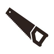 Saw tool icon