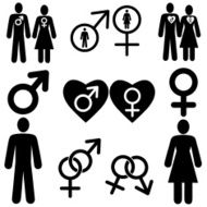 Male And Female Icons N4