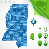 Mississippi County Map N2