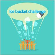 Ice Bucket Challenge concept
