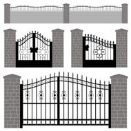 Garden Doors (vector) N2