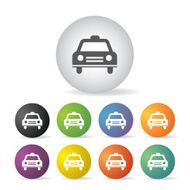 Taxi symbol button set N2