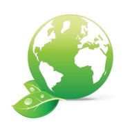 green world with leaves