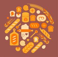 Bread silhouettes