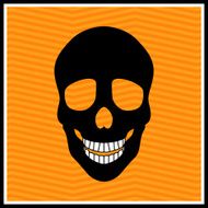 Vector Halloween Skull N3