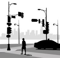 pedestrian crossing N6