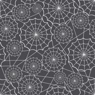 Spiderweb Seamless Background Pattern