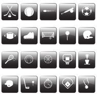 Glossy Sports Icons
