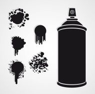 Silhouette spray bottle