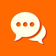 Flat Chat Icon N2