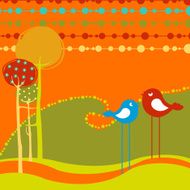 Retro greeting card N10
