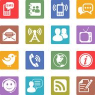 Communication Icons N167