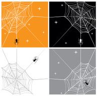 Vector Spider &amp; SpiderWeb Backgrounds