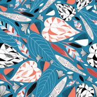 Autumn leaf pattern N3