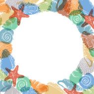 Summer colourful background