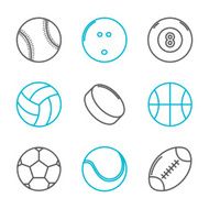 sport icons set N9