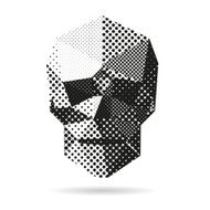 Skull abstract isolated on a white backgrounds vector illustration N3