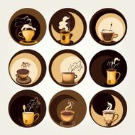 Coffee and tea symbols N5