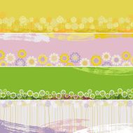 Summer Floral Banners