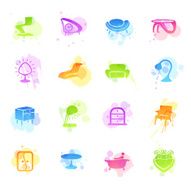 Stains Icons - Retro Furniture