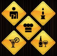 Yellow Signs - Restaurant N2