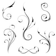 Ornate swirl set N2