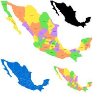 Mexico Map N10
