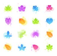 Stains Icons - Leaves
