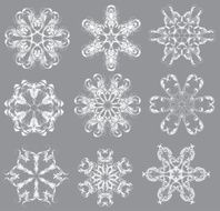 Decorative Snowflakes N3
