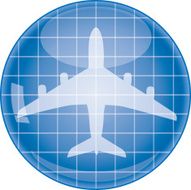 Plane Globe