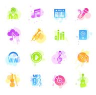 Stains Icons - Music