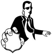 Agent Flashing Badge