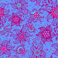 Cute floral seamless pattern N13