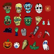 Halloween Characters N16