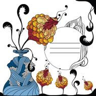 Decorative card N9