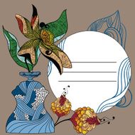 Decorative card N10