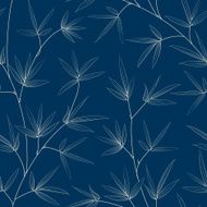 Bamboo seamless pattern N9
