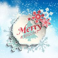 Christmas greeting card illustration N3