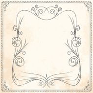 Set of vintage vector dividers N30