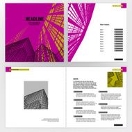 Brochure template N131