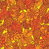tropical leaf N15
