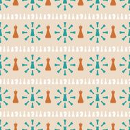 Seamless pattern of chess