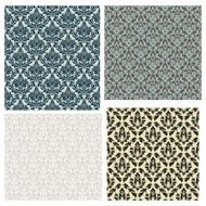 4 Damask Seamless Patterns N2