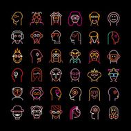Vector Avatar Set