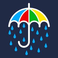 UmbrellaColorSilhouette