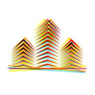 Vector abstract icon on white background Eps10 N15